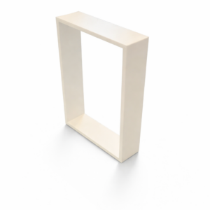 Ramme til stikkontakt (1½ modul) 63x90 mm